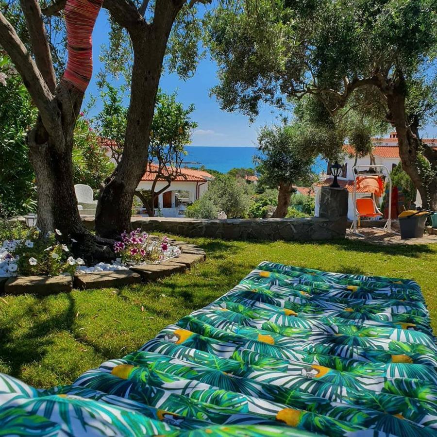 Sweethouse Pula Villa Porto Columbu - Perd'E Sali Bagian luar foto